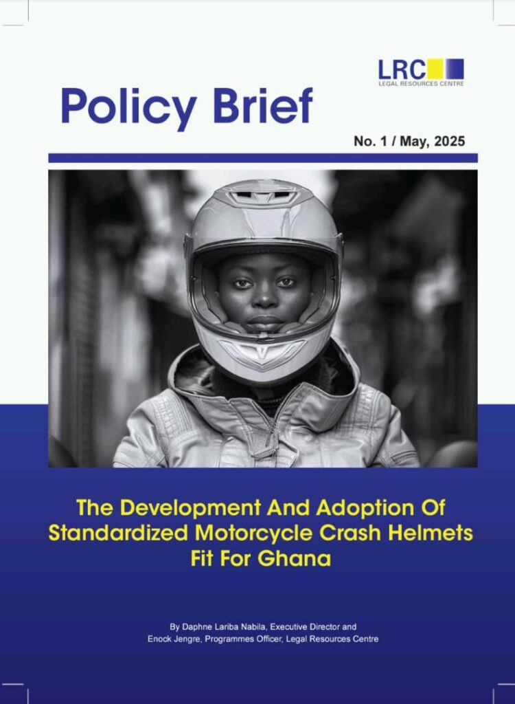 The Development And Adoption Of Standardized Motorcycle Crash Helmets Fit For Ghana